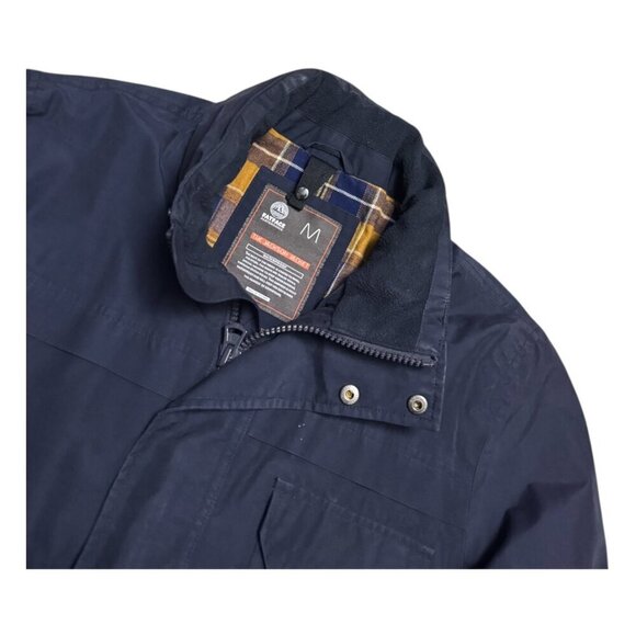 FAT FACE UK Designer Blue Waterproof Rain Windbreaker Jacket Mens Medium - Picture 6 of 8